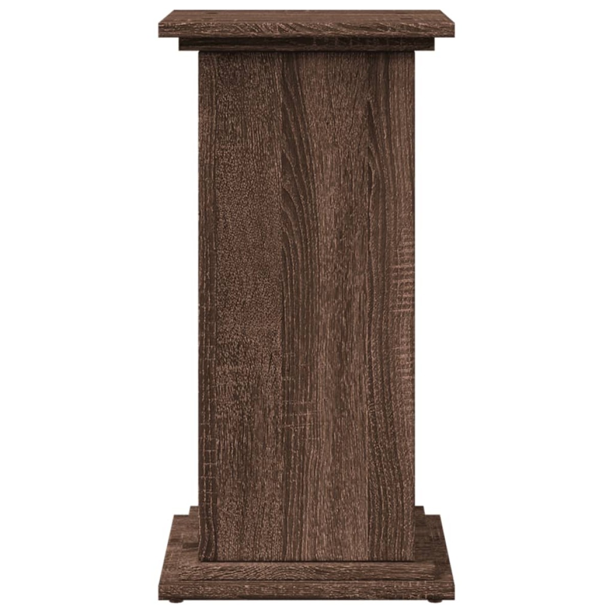 vidaXL Βάση Οθόνης με Αποθ. Καφέ Δρυς 31x30x60 εκ. Επεξεργασμένο Ξύλο