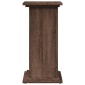 vidaXL Βάση Οθόνης με Αποθ. Καφέ Δρυς 31x30x60 εκ. Επεξεργασμένο Ξύλο