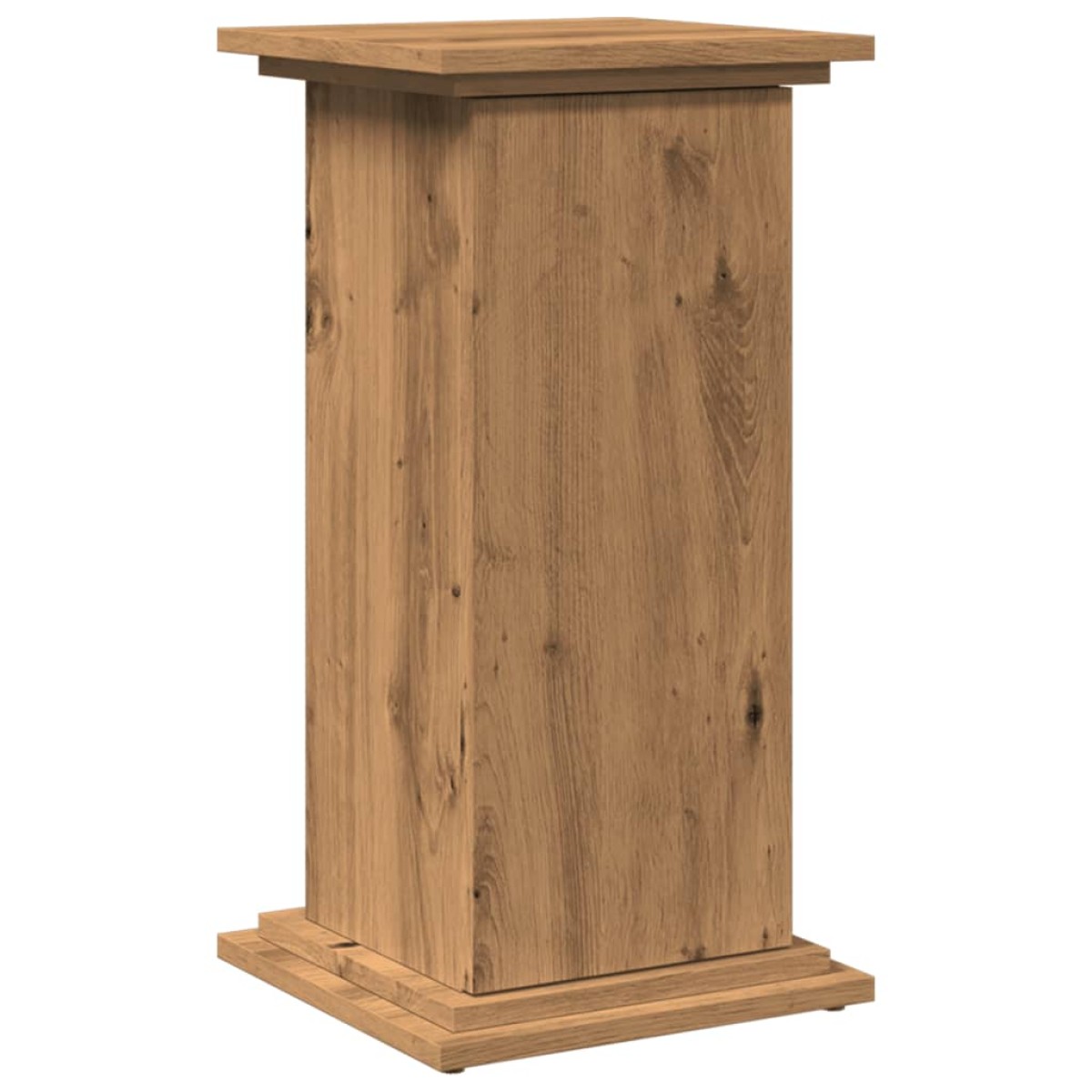 vidaXL Βάση Οθόνης με Αποθ. Αρτισιανή Δρυς 31x30x60 εκ Επεξεργ. Ξύλο