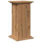 vidaXL Βάση Οθόνης με Αποθ. Αρτισιανή Δρυς 31x30x60 εκ Επεξεργ. Ξύλο