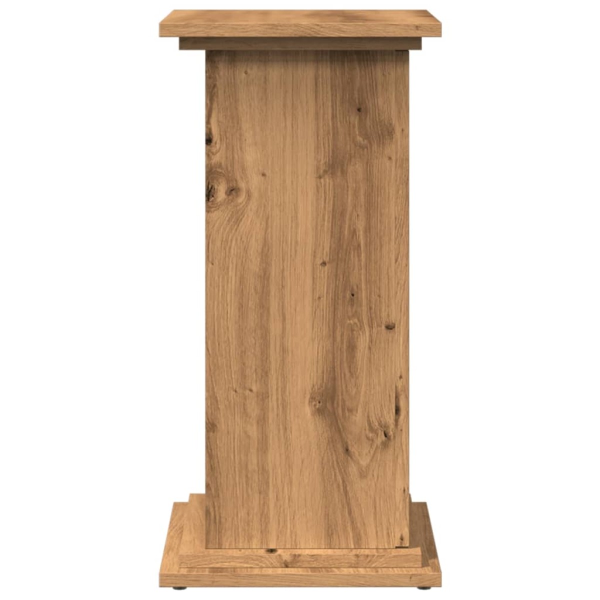 vidaXL Βάση Οθόνης με Αποθ. Αρτισιανή Δρυς 31x30x60 εκ Επεξεργ. Ξύλο