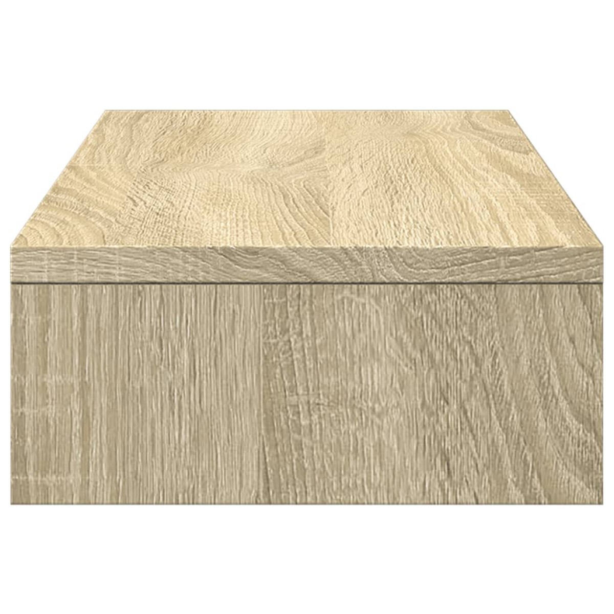 vidaXL Βάση Οθόνης Ρυθμιζ. Sonoma Δρυς 60x24x10,5 εκ. Επεξεργ. Ξύλο