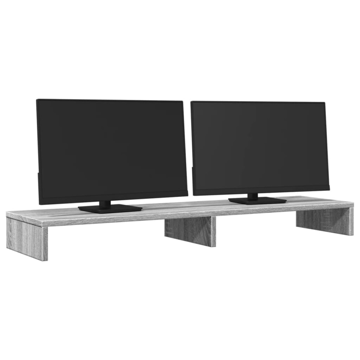 vidaXL Βάση Οθόνης Γκρι Sonoma 100x27x10 εκ. από Επεξεργασμένο Ξύλο