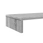 vidaXL Βάση Οθόνης Γκρι Sonoma 100x27x10 εκ. από Επεξεργασμένο Ξύλο