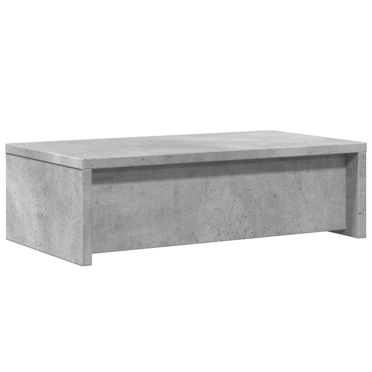 vidaXL Βάση Οθόνης με Συρτάρια Γκρι Σκυρ. 50x27x15 εκ. Επεξεργ. Ξύλο