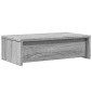 vidaXL Βάση Οθόνης με Συρτάρια Γκρι Sonoma 50x27x15 εκ. Επεξεργ. Ξύλο