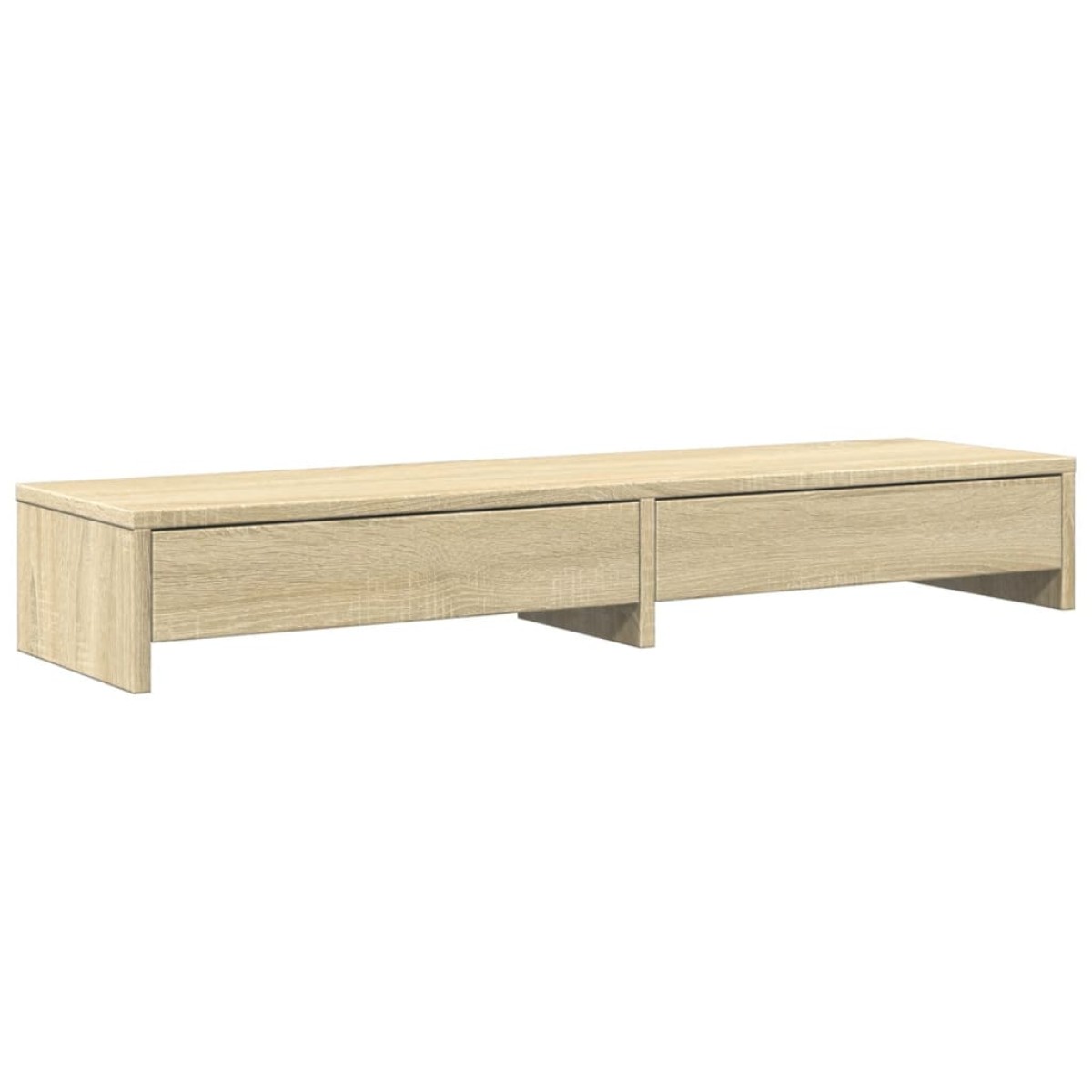vidaXL Βάση Οθόνης με Συρτάρια από Sonoma Δρυς 100x27x15 εκ. από Τεχνητό Ξύλο