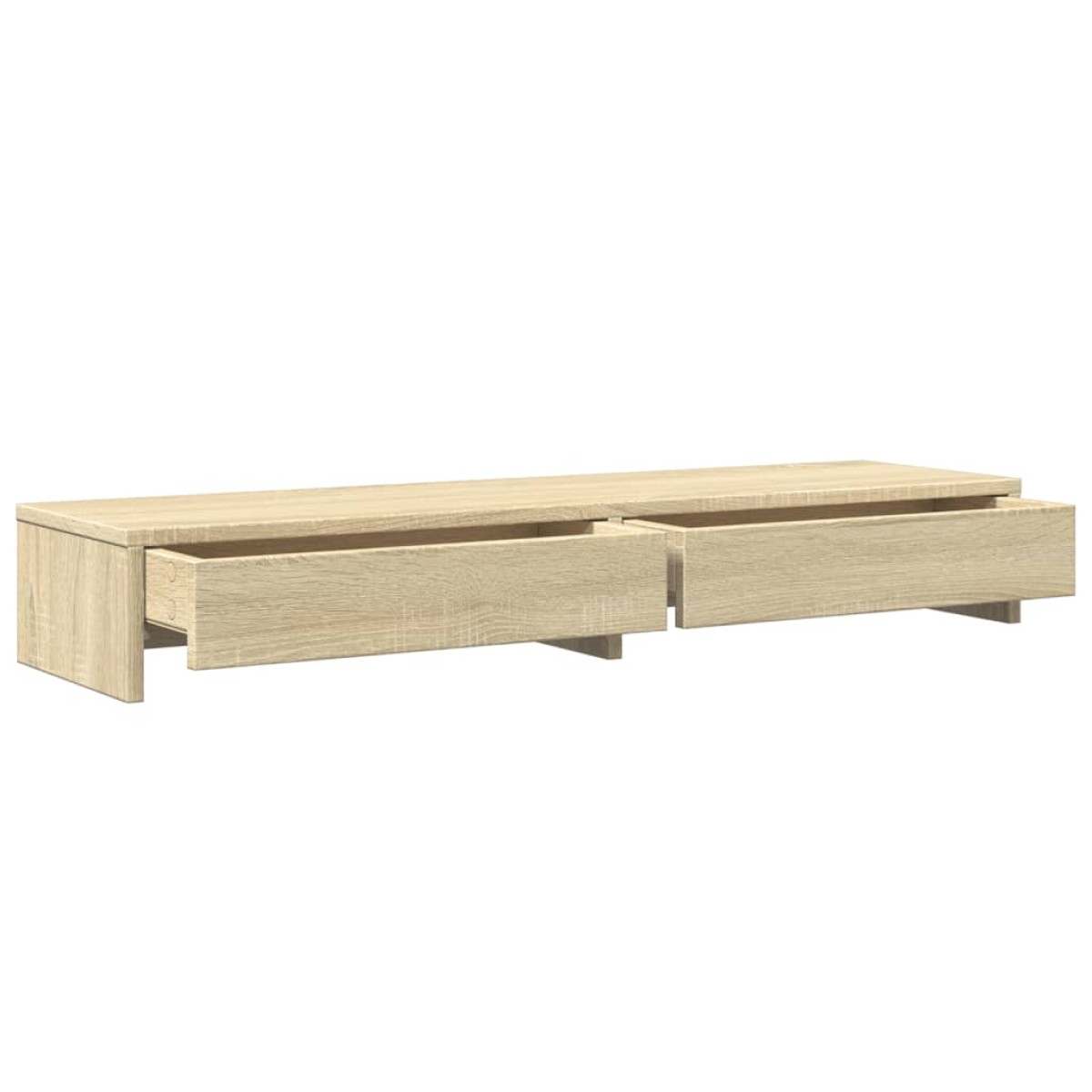 vidaXL Βάση Οθόνης με Συρτάρια από Sonoma Δρυς 100x27x15 εκ. από Τεχνητό Ξύλο