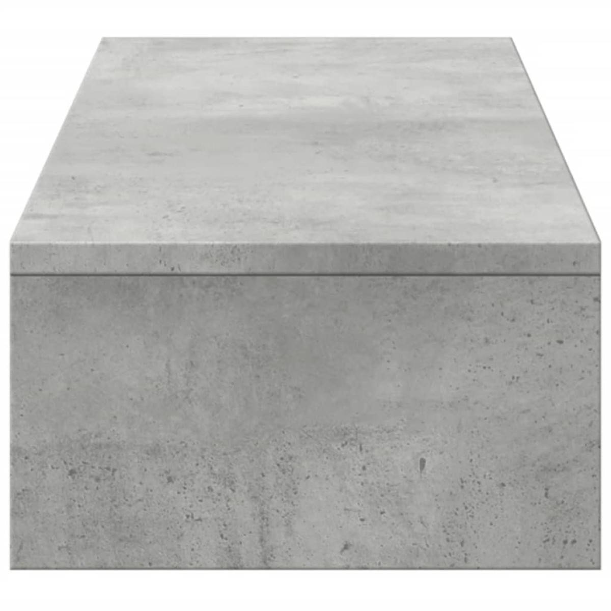vidaXL Βάση Οθόνης με Συρτάρια Γκρι Σκυρ. 100x27x15 εκ. Επεξεργ. Ξύλο
