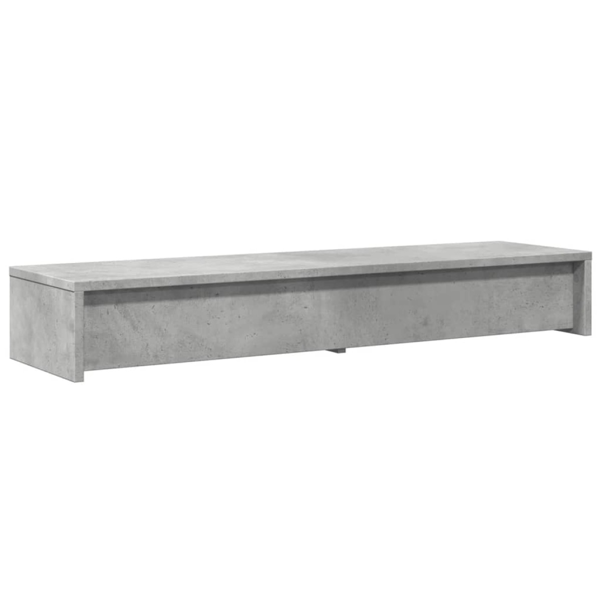 vidaXL Βάση Οθόνης με Συρτάρια Γκρι Σκυρ. 100x27x15 εκ. Επεξεργ. Ξύλο