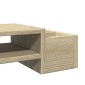 vidaXL Βάση Οθόνης με Αποθ. Sonoma Δρυς 70x27x15 εκ Επεξεργασμένο Ξύλο
