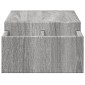 vidaXL Βάση Οθόνης με Αποθ. Γκρι Sonoma 70x27x15 εκ. Επεξεργ. Ξύλο