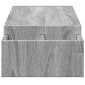 vidaXL Βάση Οθόνης με Αποθ. Γκρι Sonoma 100x27x15 εκ. Επεξεργ. Ξύλο