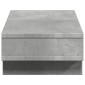 vidaXL Βάση Οθονών Γκρι του Σκυροδέματος 50x27x15 εκ. από Επεξ. Ξύλο