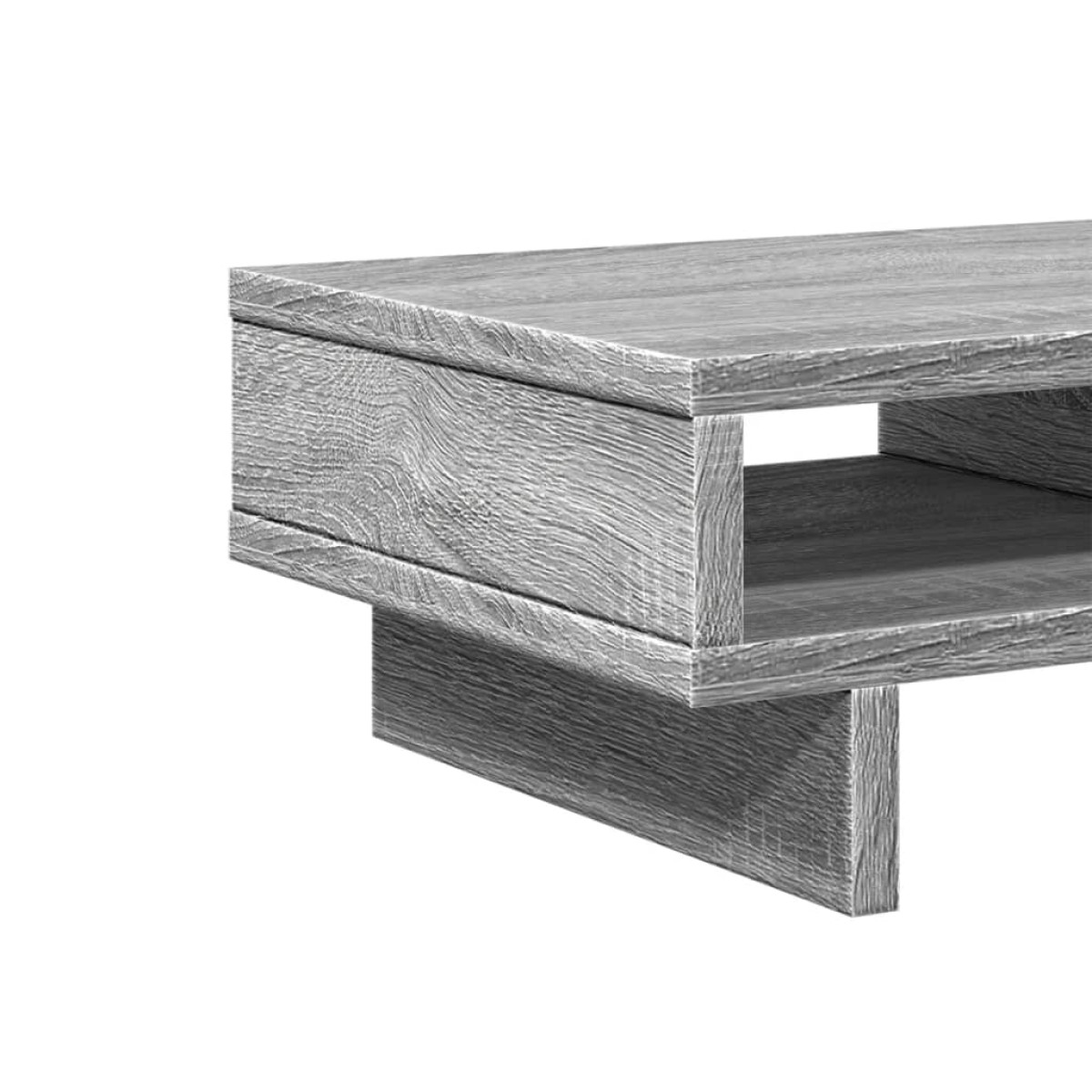 vidaXL Βάση Οθόνης Γκρι Sonoma 50x27x15 εκ. από Επεξεργασμένο Ξύλο