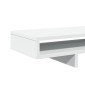 vidaXL Βάση Οθόνης Λευκή 100x27x15 εκ. από Επεξ. Ξύλο