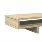 vidaXL Βάση Οθόνης Sonoma Δρυς 100x27x15 εκ. από Επεξ. Ξύλο