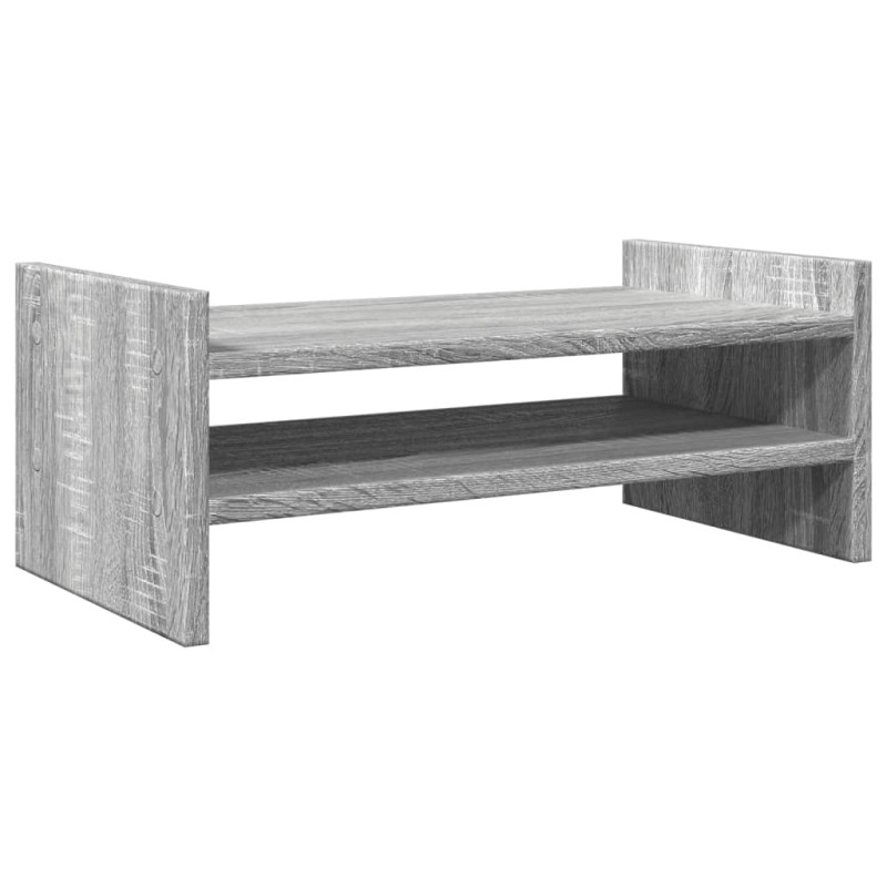 vidaXL Βάση Οθόνης Γκρι Sonoma 50x27x20 εκ. από Επεξεργασμένο Ξύλο