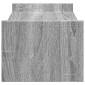vidaXL Βάση Οθόνης Γκρι Sonoma 50x27x20 εκ. από Επεξεργασμένο Ξύλο