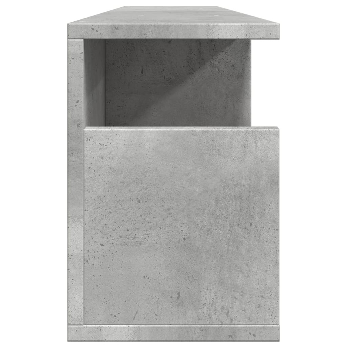 vidaXL Ντουλάπι Τοίχου Γκρι Σκυρ. 100x20x30 εκ. από Επεξεργασμένο Ξύλο