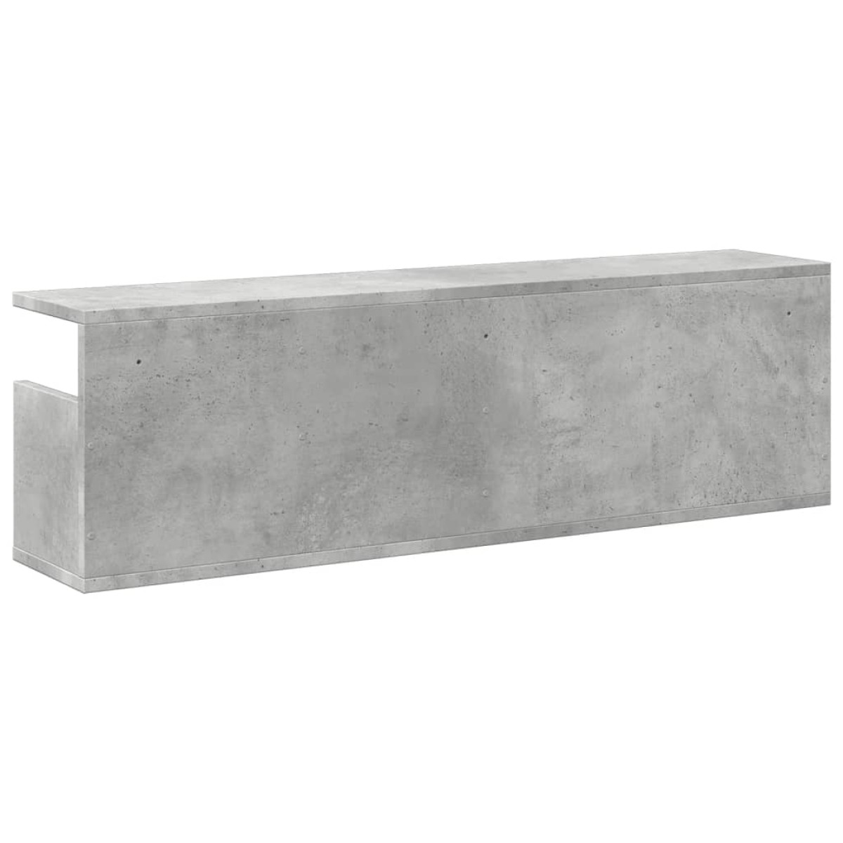 vidaXL Ντουλάπι Τοίχου Γκρι Σκυρ. 100x20x30 εκ. από Επεξεργασμένο Ξύλο
