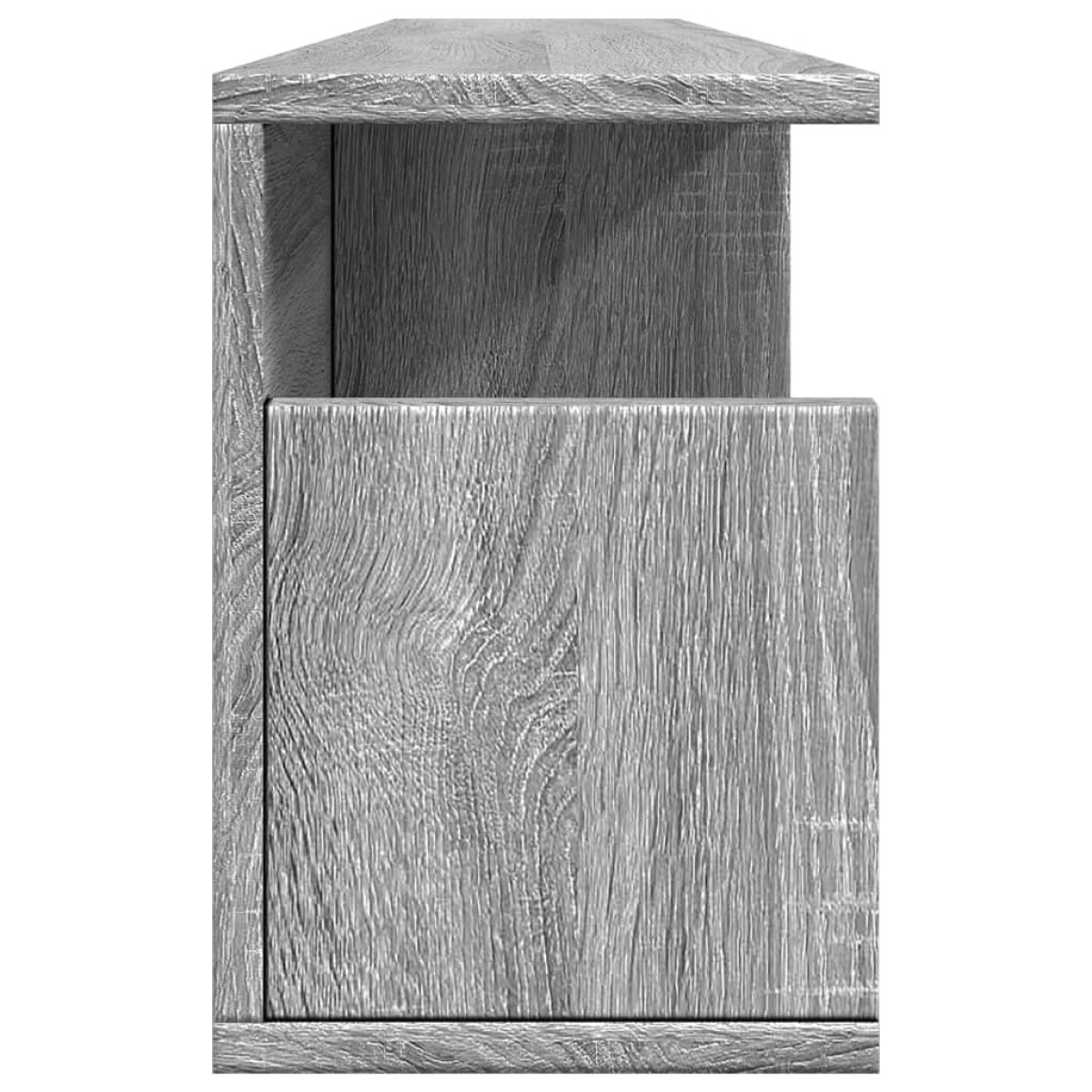 vidaXL Ντουλάπι Τοίχου Γκρι Sonoma 100x20x30 εκ από Επεξεργασμένο Ξύλο