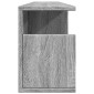 vidaXL Ντουλάπι Τοίχου Γκρι Sonoma 100x20x30 εκ από Επεξεργασμένο Ξύλο