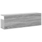 vidaXL Ντουλάπι Τοίχου Γκρι Sonoma 100x20x30 εκ από Επεξεργασμένο Ξύλο