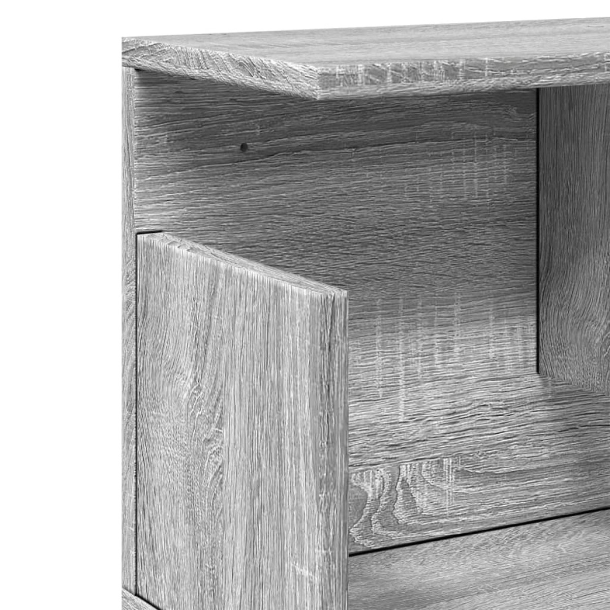 vidaXL Ντουλάπι Τοίχου Γκρι Sonoma 100x20x30 εκ από Επεξεργασμένο Ξύλο