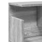 vidaXL Ντουλάπι Τοίχου Γκρι Sonoma 100x20x30 εκ από Επεξεργασμένο Ξύλο