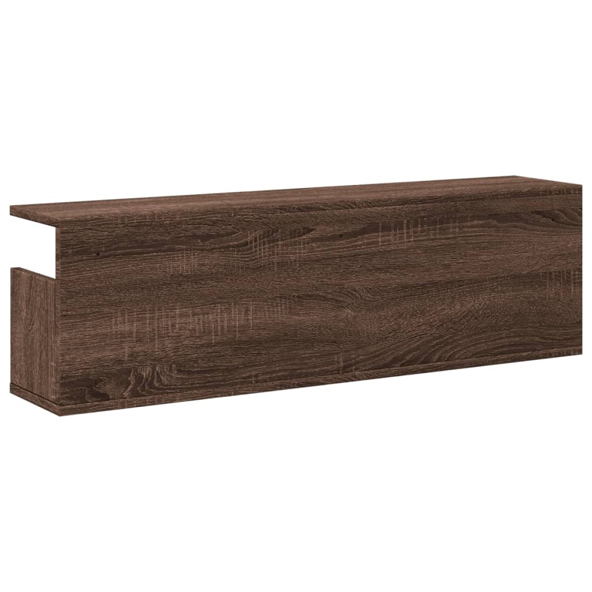 vidaXL Ντουλάπι Τοίχου Καφέ Δρυς 100x20x30 εκ. από Επεξεργασμένο Ξύλο