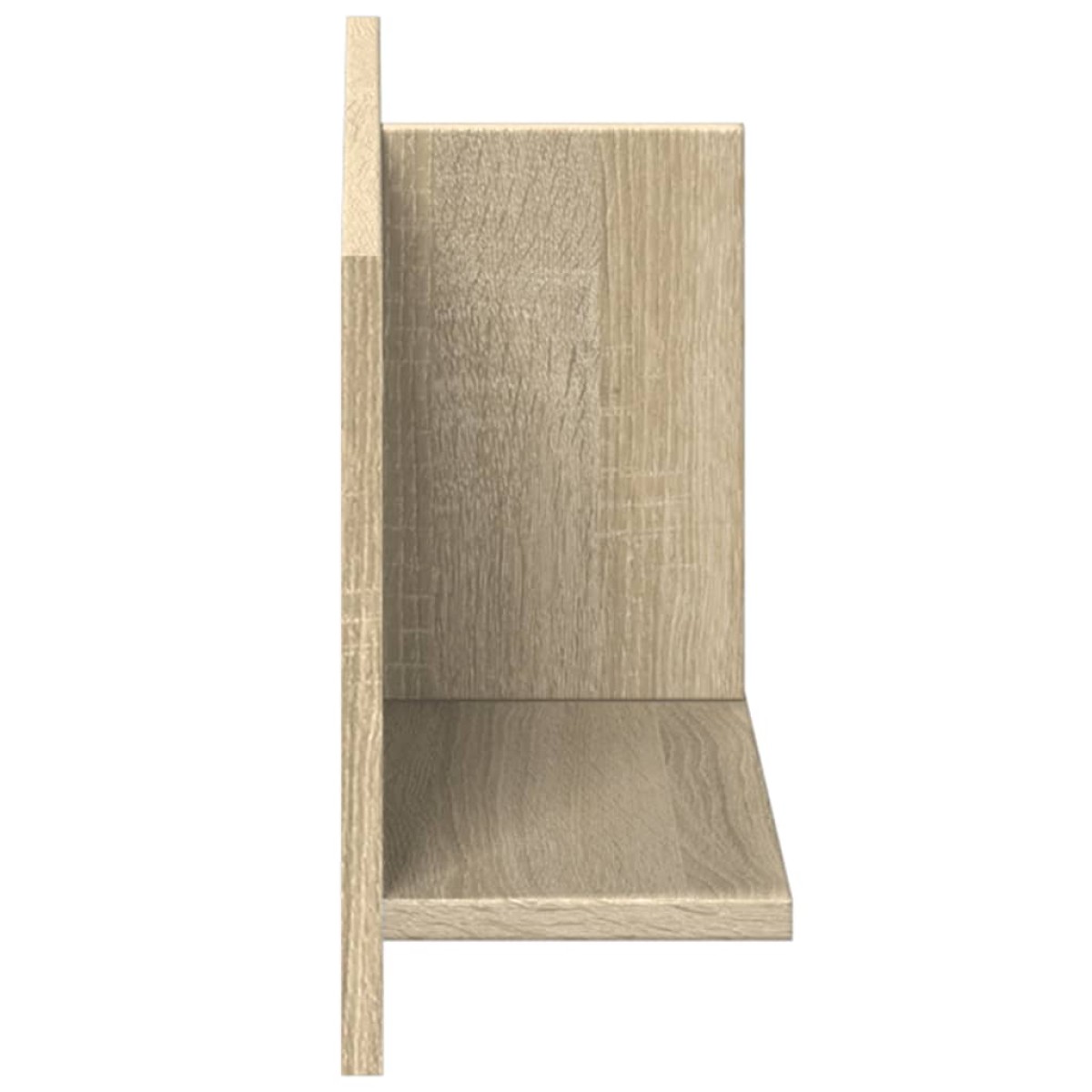 vidaXL Ντουλάπι Τοίχου Sonoma Δρυς 70x16,5x30 εκ. Επεξεργασμένο Ξύλο