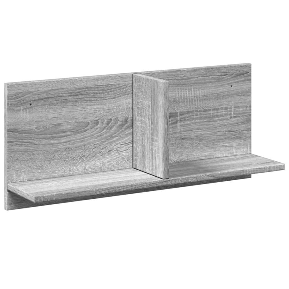 vidaXL Ντουλάπι Τοίχου Γκρι Sonoma 70x16,5x30 εκ. Επεξεργασμένο Ξύλο