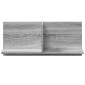 vidaXL Ντουλάπι Τοίχου Γκρι Sonoma 70x16,5x30 εκ. Επεξεργασμένο Ξύλο