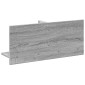 vidaXL Ντουλάπι Τοίχου Γκρι Sonoma 70x16,5x30 εκ. Επεξεργασμένο Ξύλο