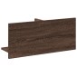 vidaXL Ντουλάπι Τοίχου Sonoma Δρυς 70x16,5x30 εκ. Επεξεργασμένο Ξύλο