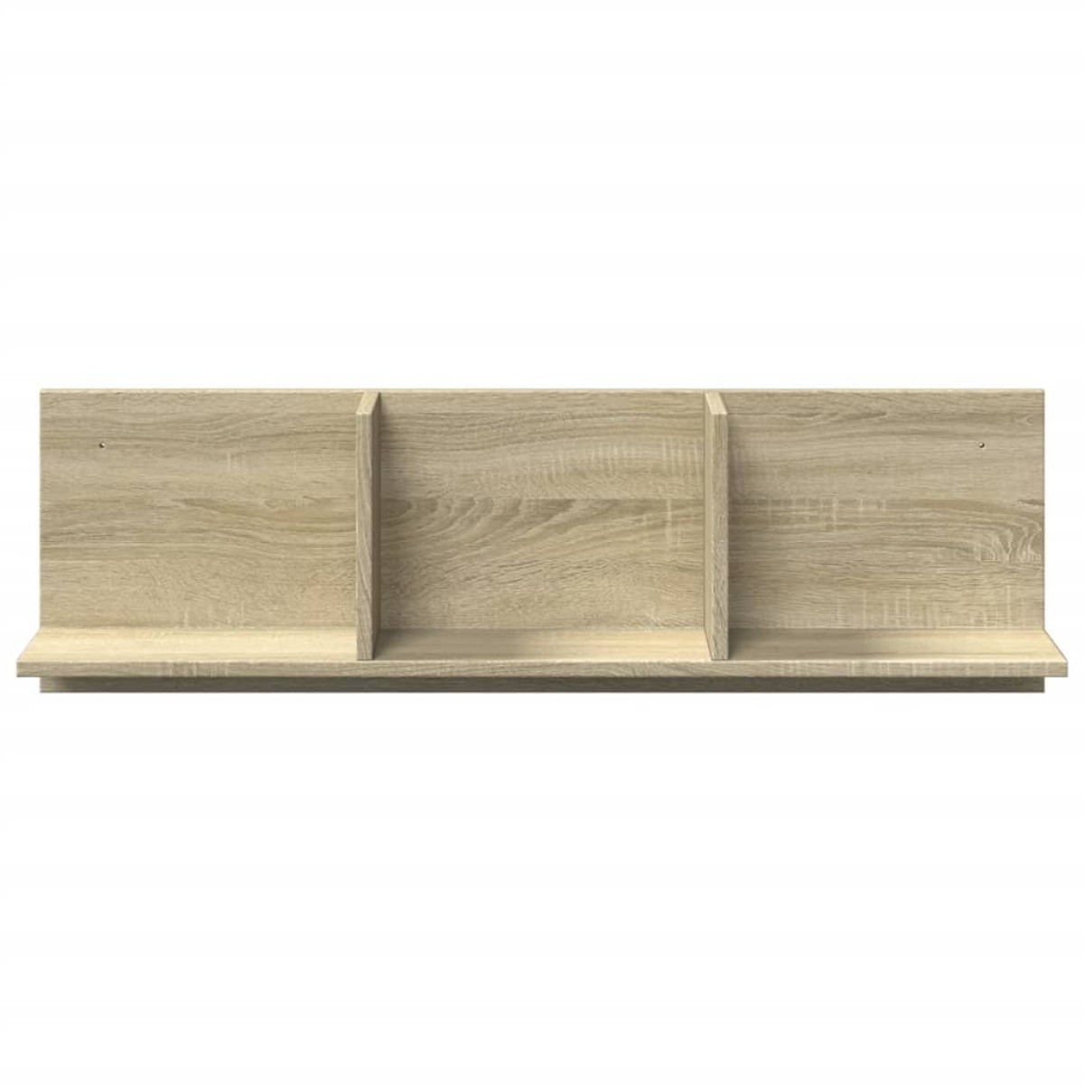 vidaXL Ντουλάπι Τοίχου Sonoma Δρυς 100x16,5x30 εκ. Επεξεργασμένο Ξύλο