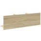 vidaXL Ντουλάπι Τοίχου Sonoma Δρυς 100x16,5x30 εκ. Επεξεργασμένο Ξύλο