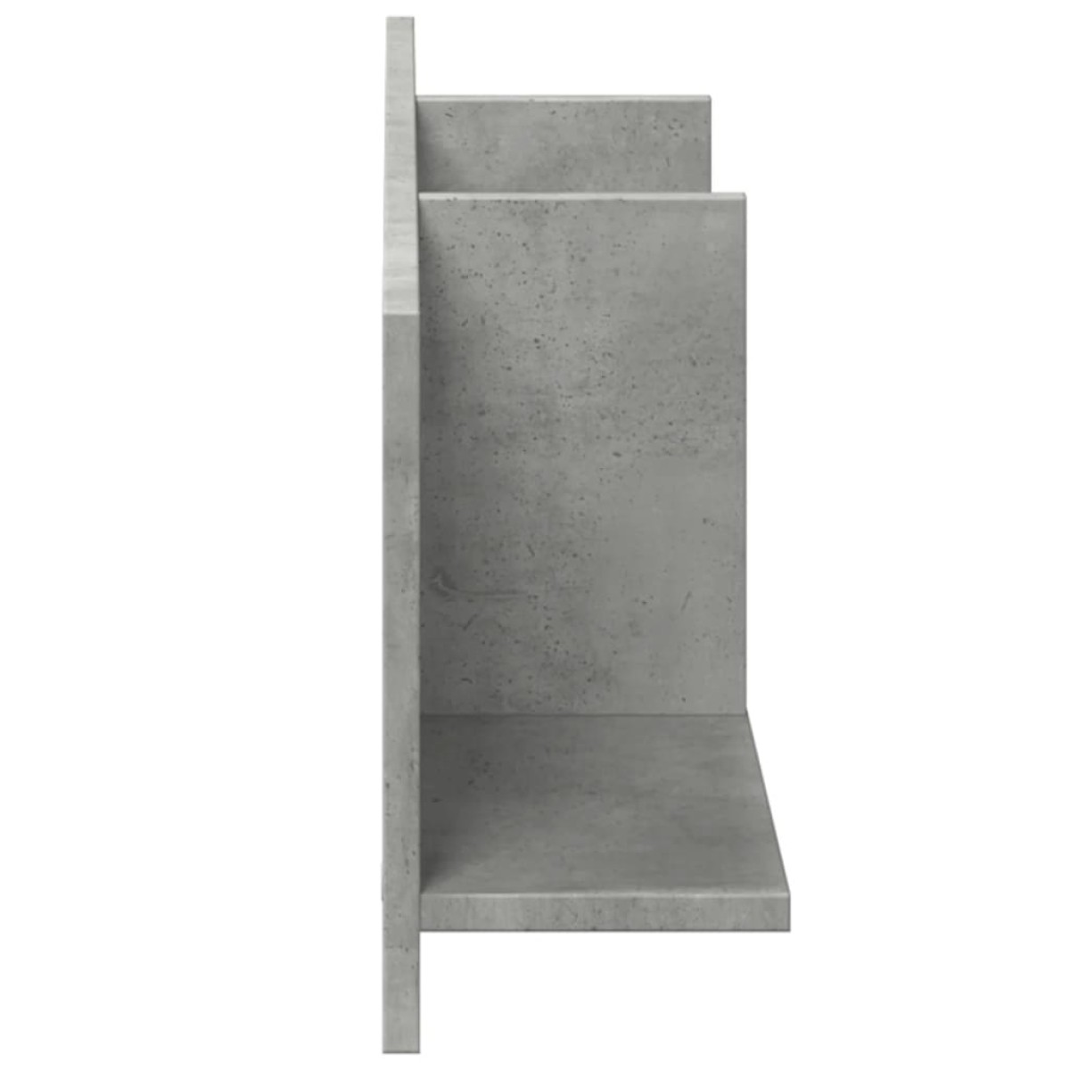 vidaXL Ντουλάπι Τοίχου Γκρι Σκυρ. 100x16,5x30 εκ. Επεξεργασμένο Ξύλο