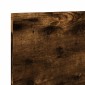 vidaXL Ντουλάπι Τοίχου Καπνιστή Δρυς 100x16,5x30εκ. Επεξεργασμένο Ξύλο