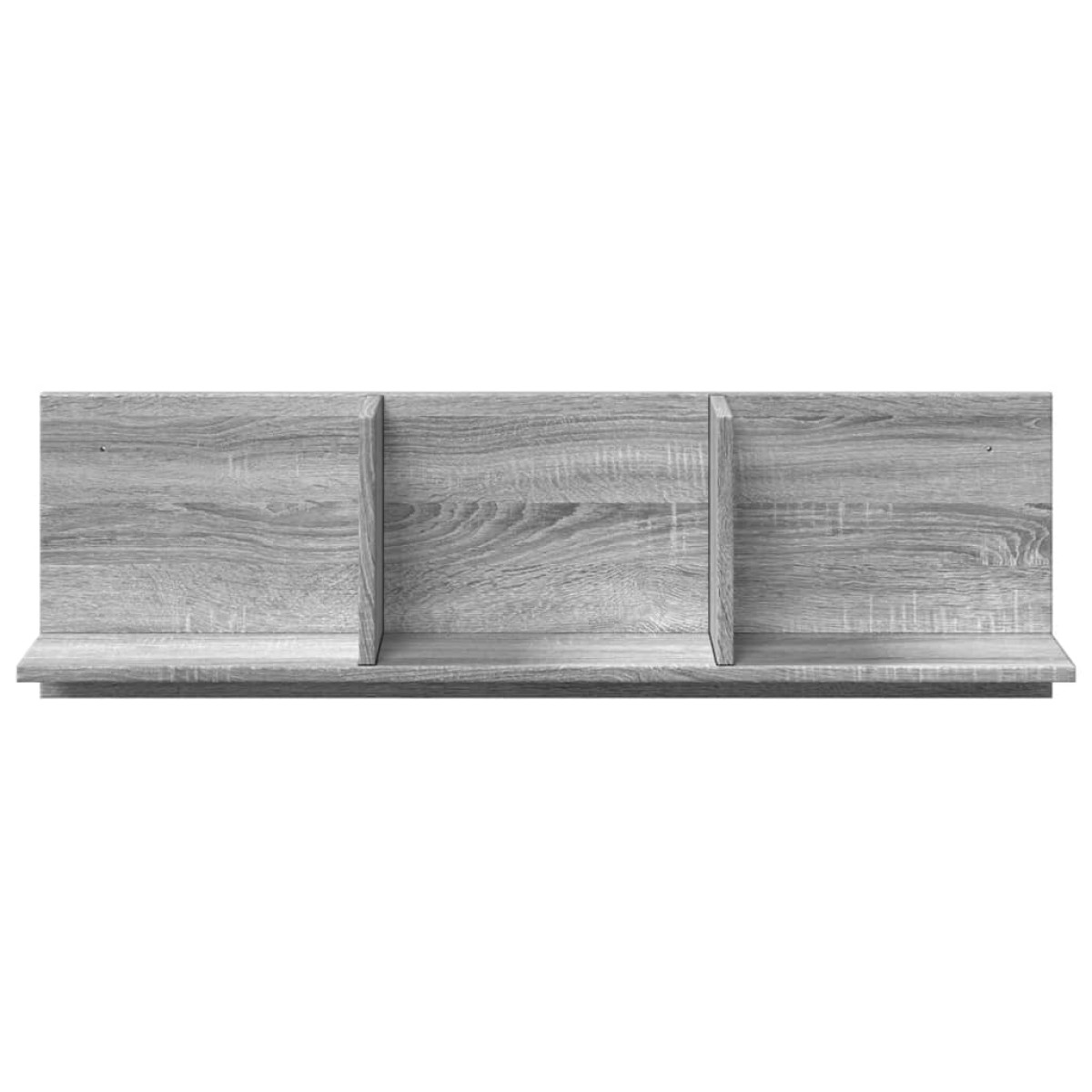 vidaXL Ντουλάπι Τοίχου Γκρι Sonoma 100x16,5x30 εκ. Επεξεργασμένο Ξύλο