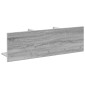 vidaXL Ντουλάπι Τοίχου Γκρι Sonoma 100x16,5x30 εκ. Επεξεργασμένο Ξύλο