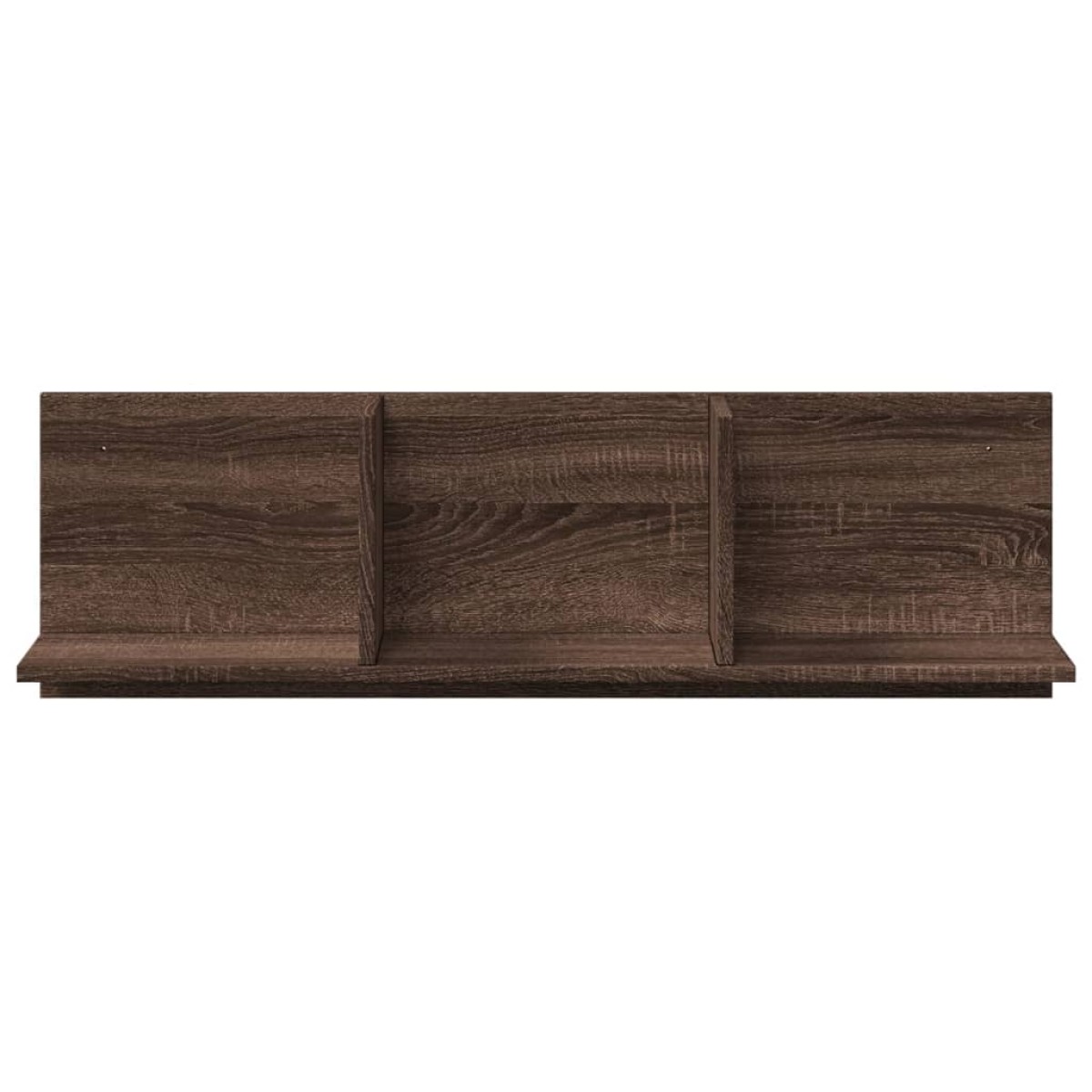 vidaXL Ντουλάπι Τοίχου Καφέ Δρυς 100x16,5x30 εκ. Επεξεργασμένο Ξύλο