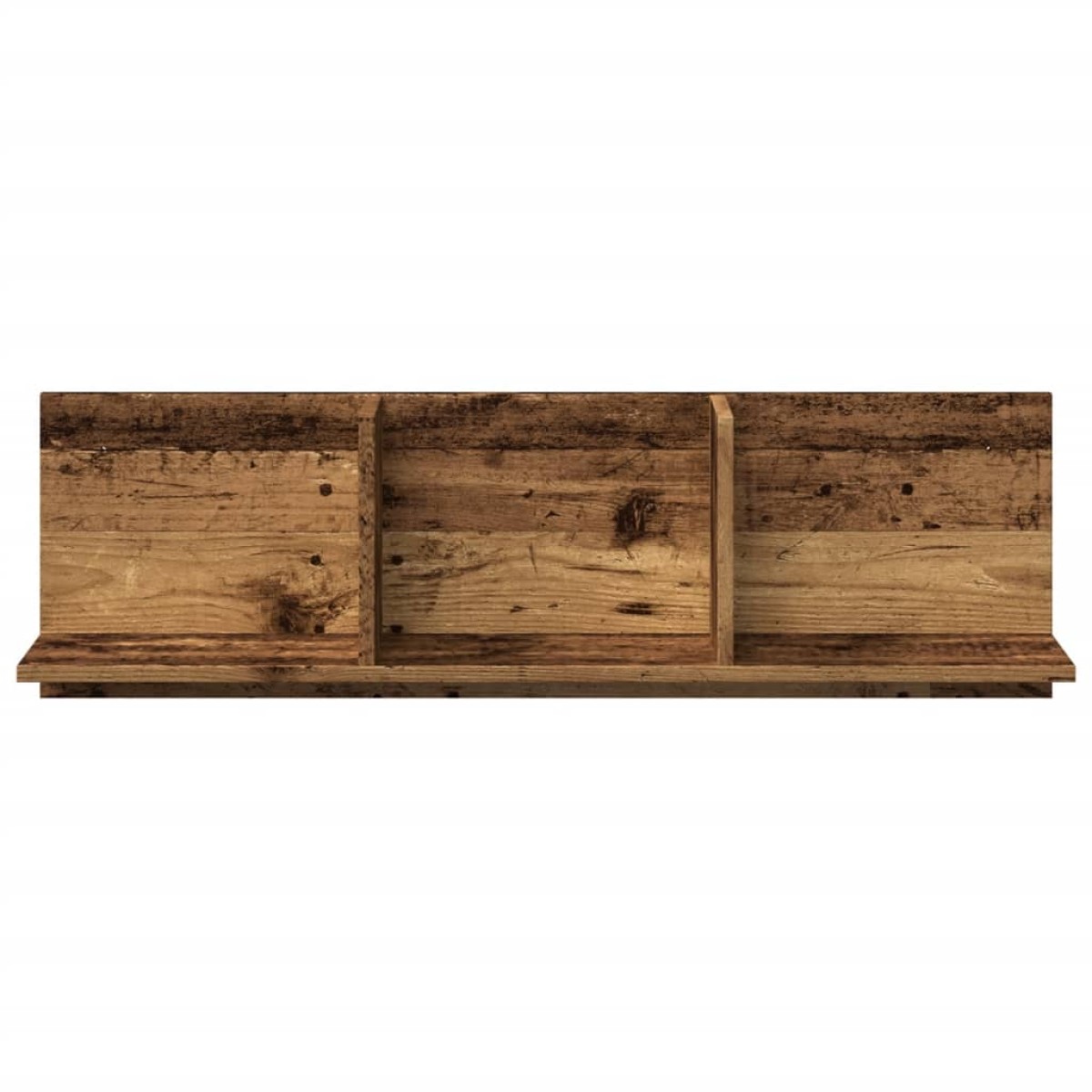 vidaXL Ντουλάπι Τοίχου Όψη Παλαιού Ξύλου 100x16,5x30 εκ. Επεξ. Ξύλο