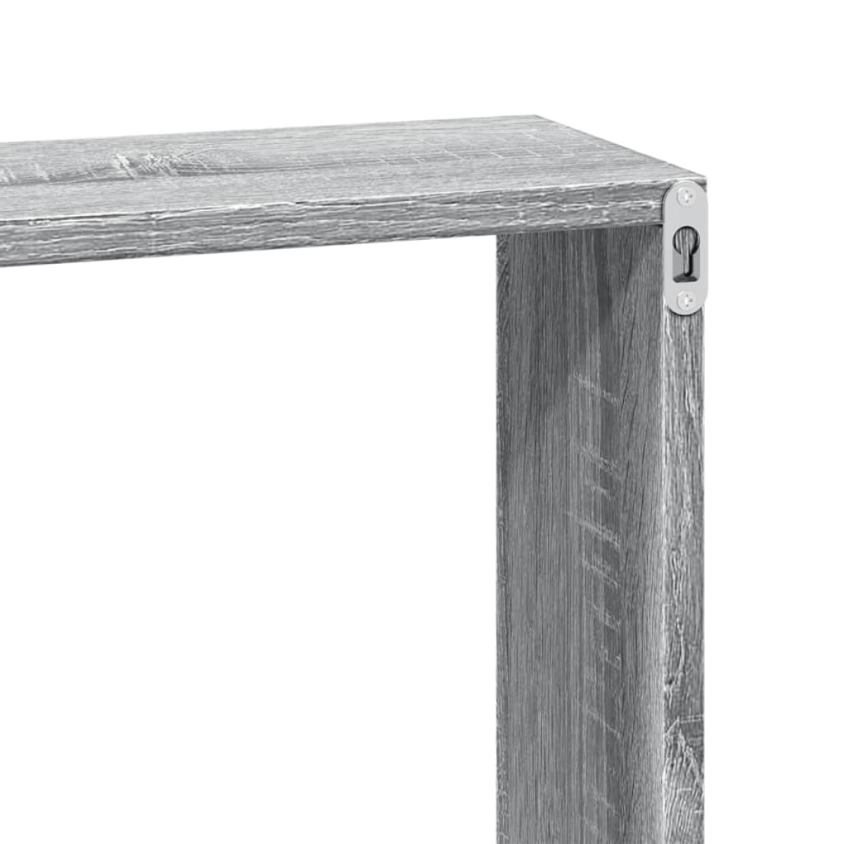 vidaXL Ντουλάπι Τοίχου Γκρι Sonoma 60x16x30 εκ. Επεξεργασμένο Ξύλο