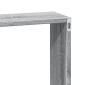 vidaXL Ντουλάπι Τοίχου Γκρι Sonoma 60x16x30 εκ. Επεξεργασμένο Ξύλο