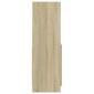 vidaXL Ντουλάπι Sonoma Δρυς 63x33x100 εκ. από Επεξεργασμένο Ξύλο
