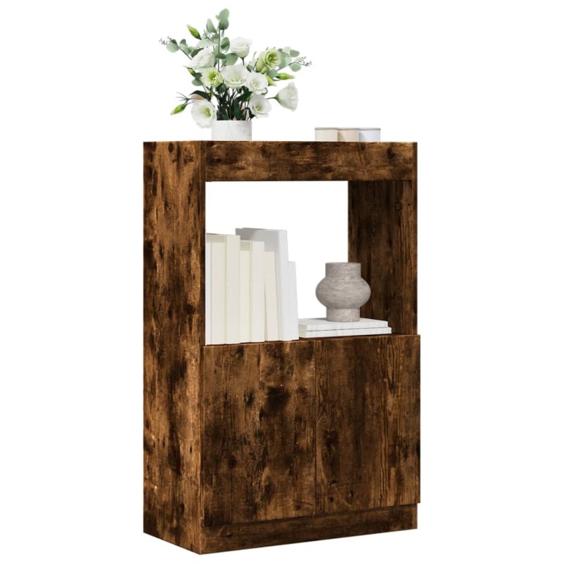 vidaXL Ντουλάπι Καπνιστή Δρυς 63x33x100 εκ. από Επεξεργασμένο Ξύλο