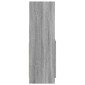vidaXL Ντουλάπι Γκρι Sonoma 63x33x100 εκ. από Επεξεργασμένο Ξύλο