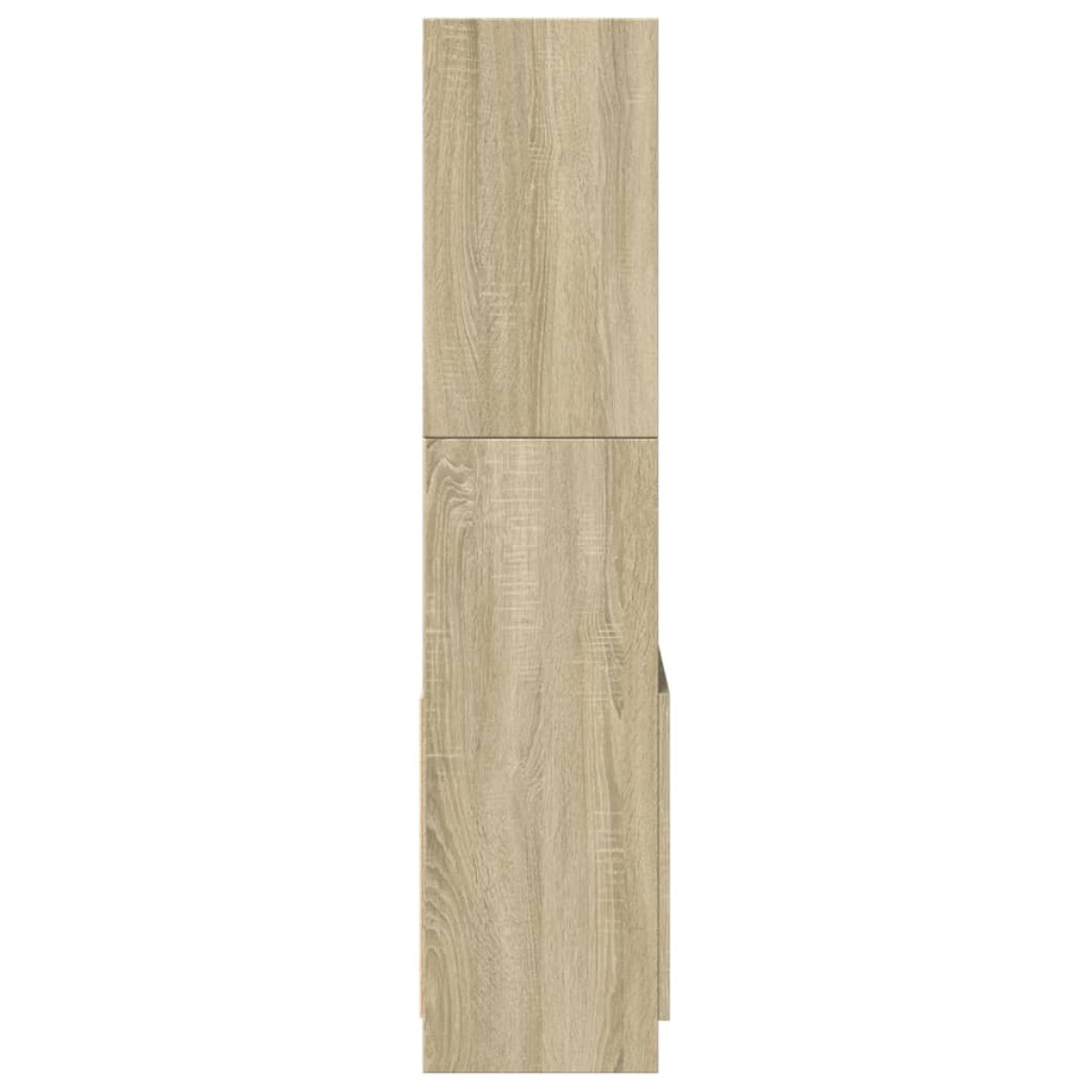 vidaXL Ντουλάπι Sonoma Δρυς 63x33x140 εκ. από Επεξεργασμένο Ξύλο